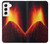 S0745 Volcano Lava Case For Samsung Galaxy S22