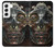 S1685 Steampunk Skull Head Case For Samsung Galaxy S22