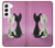 S1832 Love Cat Case For Samsung Galaxy S22
