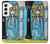 S2837 The High Priestess Vintage Tarot Card Case For Samsung Galaxy S22