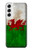 S2976 Wales Football Soccer Flag Case For Samsung Galaxy S22