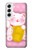 S3025 Pink Maneki Neko Lucky Cat Case For Samsung Galaxy S22 S3025 Pink Maneki Neko Lucky Cat Case For Samsung Galaxy S22