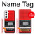 S3204 Red Cassette Recorder Graphic Case For Samsung Galaxy S22