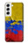 S3306 Colombia Flag Vintage Football Graphic Case For Samsung Galaxy S22