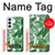 S3457 Paper Palm Monstera Case For Samsung Galaxy S22