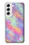 S3706 Pastel Rainbow Galaxy Pink Sky Case For Samsung Galaxy S22