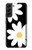 S2315 Daisy White Flowers Case For Samsung Galaxy S22 Plus