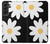 S2315 Daisy White Flowers Case For Samsung Galaxy S22 Plus