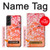 S2543 Japanese Kimono Style Flower Pattern Case For Samsung Galaxy S22 Plus