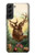 S2841 Vintage Reindeer Christmas Case For Samsung Galaxy S22 Plus