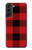 S2931 Red Buffalo Check Pattern Case For Samsung Galaxy S22 Plus