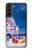 S3282 Santa Xmas Castle Case For Samsung Galaxy S22 Plus