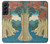S3348 Utagawa Hiroshige The Monkey Bridge Case For Samsung Galaxy S22 Plus