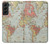 S3418 Vintage World Map Case For Samsung Galaxy S22 Plus