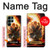 S0863 Hell Fire Skull Case For Samsung Galaxy S22 Ultra