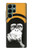 S2324 Funny Monkey with Headphone Pop Music Case For Samsung Galaxy S22 Ultra