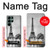 S2350 Old Paris Eiffel Tower Case For Samsung Galaxy S22 Ultra