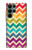 S2362 Rainbow Colorful Shavron Zig Zag Pattern Case For Samsung Galaxy S22 Ultra