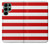S2364 Red and White Striped Case For Samsung Galaxy S22 Ultra