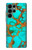 S2688 Aqua Copper Turquoise Gemstone Graphic Case For Samsung Galaxy S22 Ultra S2688 Aqua Copper Turquoise Gemstone Graphic Case For Samsung Galaxy S22 Ultra