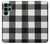 S2842 Black and White Buffalo Check Pattern Case For Samsung Galaxy S22 Ultra