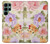 S3035 Sweet Flower Painting Case For Samsung Galaxy S22 Ultra