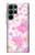 S3036 Pink Sweet Flower Flora Case For Samsung Galaxy S22 Ultra