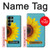 S3039 Vintage Sunflower Blue Case For Samsung Galaxy S22 Ultra