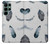 S3085 Feather Paint Pattern Case For Samsung Galaxy S22 Ultra
