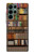 S3154 Bookshelf Case For Samsung Galaxy S22 Ultra