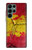 S3315 Spain Flag Vintage Football Graphic Case For Samsung Galaxy S22 Ultra