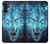 S0752 Blue Fire Grim Wolf Case For Samsung Galaxy A13 5G