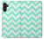 S1723 Mint Chevron Zigzag Case For Samsung Galaxy A13 5G