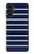 S2767 Navy White Striped Case For Samsung Galaxy A13 5G