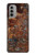 S2714 Rust Steel Texture Graphic Printed Case For Motorola Moto G51 5G