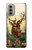 S2841 Vintage Reindeer Christmas Case For Motorola Moto G51 5G