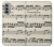 S3082 Music Sheet Case For Motorola Moto G51 5G