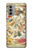 S3145 Antique Constellation Star Sky Map Case For Motorola Moto G51 5G