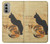 S3229 Vintage Cat Poster Case For Motorola Moto G51 5G