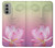 S3511 Lotus flower Buddhism Case For Motorola Moto G51 5G