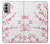 S3707 Pink Cherry Blossom Spring Flower Case For Motorola Moto G51 5G