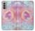 S3709 Pink Galaxy Case For Motorola Moto G51 5G