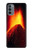 S0745 Volcano Lava Case For Motorola Moto G31