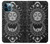 S3854 Mystical Sun Face Crescent Moon Case For iPhone 12 Pro Max