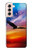S3841 Bald Eagle Flying Colorful Sky Case For Samsung Galaxy S21 5G