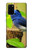 S3839 Bluebird of Happiness Blue Bird Case For Samsung Galaxy S20 Plus, Galaxy S20+