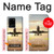 S3837 Airplane Take off Sunrise Case For Samsung Galaxy S20 Ultra