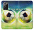 S3844 Glowing Football Soccer Ball Case For Samsung Galaxy Note 20 Ultra, Ultra 5G