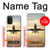 S3837 Airplane Take off Sunrise Case For Samsung Galaxy A32 5G