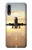 S3837 Airplane Take off Sunrise Case For Samsung Galaxy A50